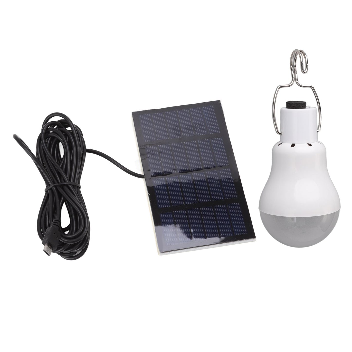 Portable Solar LED Light Bulb Rechargeable Solar Light Bulb for Outdoor Hiking Fishing Camping Tent V1294-YM3119220142011-0421