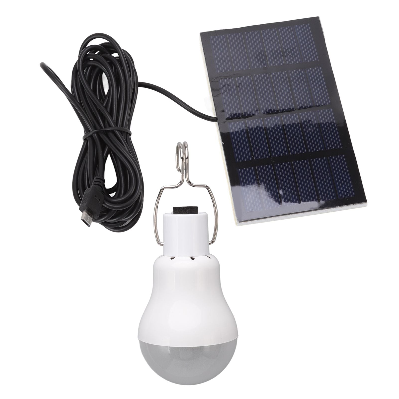 Portable Solar LED Light Bulb Rechargeable Solar Light Bulb for Outdoor Hiking Fishing Camping Tent V1294-YM3119220142011-0421
