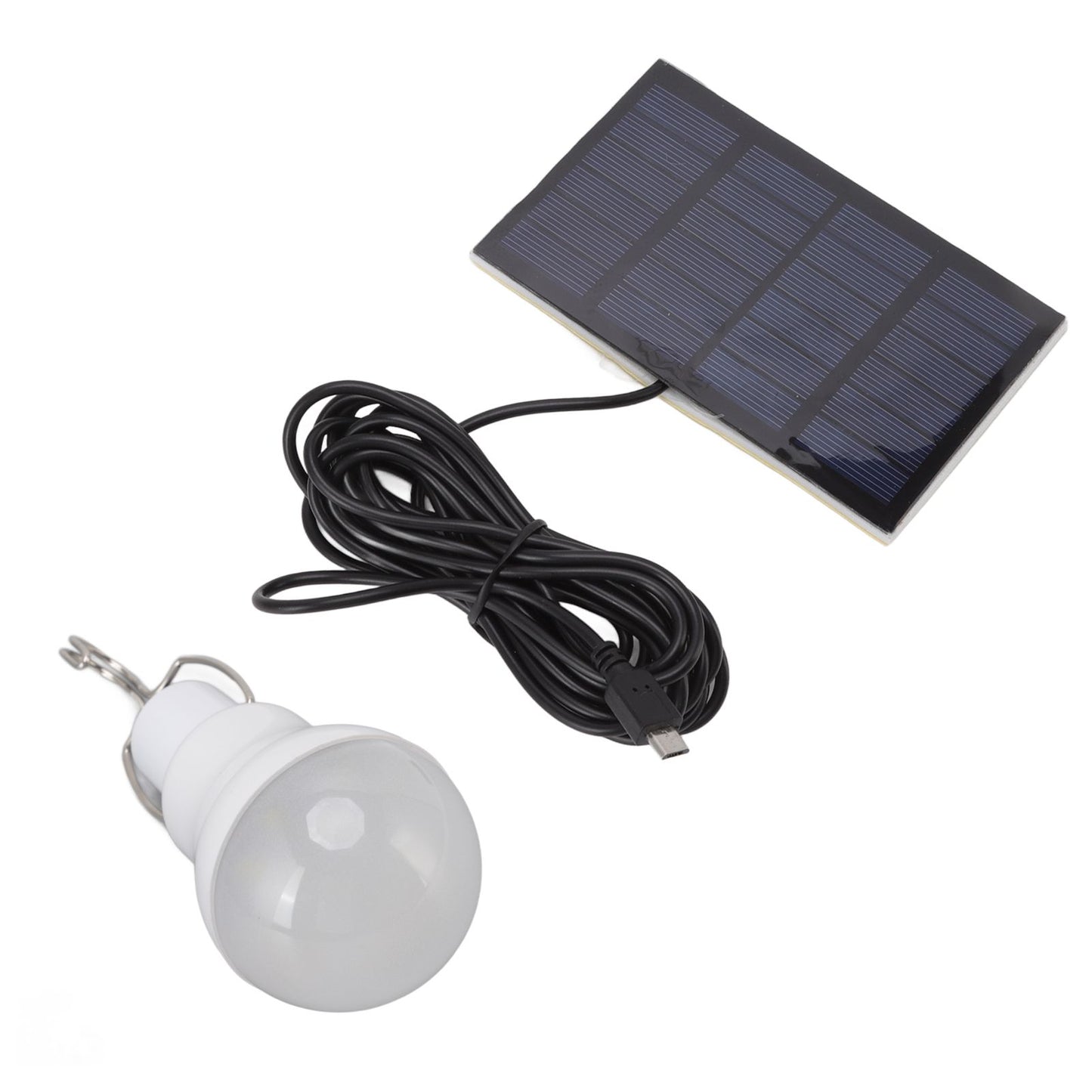 Portable Solar LED Light Bulb Rechargeable Solar Light Bulb for Outdoor Hiking Fishing Camping Tent V1294-YM3119220142011-0421
