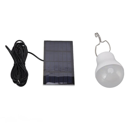 Portable Solar LED Light Bulb Rechargeable Solar Light Bulb for Outdoor Hiking Fishing Camping Tent V1294-YM3119220142011-0421