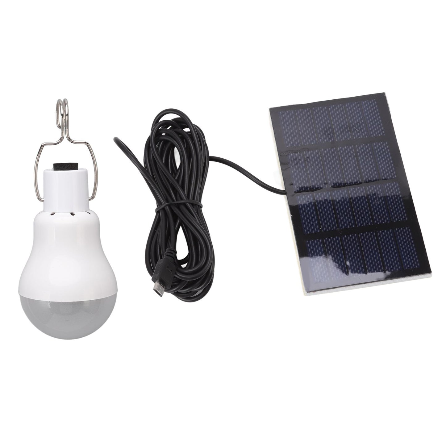 Portable Solar LED Light Bulb Rechargeable Solar Light Bulb for Outdoor Hiking Fishing Camping Tent V1294-YM3119220142011-0421