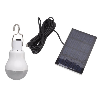 Portable Solar LED Light Bulb Rechargeable Solar Light Bulb for Outdoor Hiking Fishing Camping Tent V1294-YM3119220142011-0421