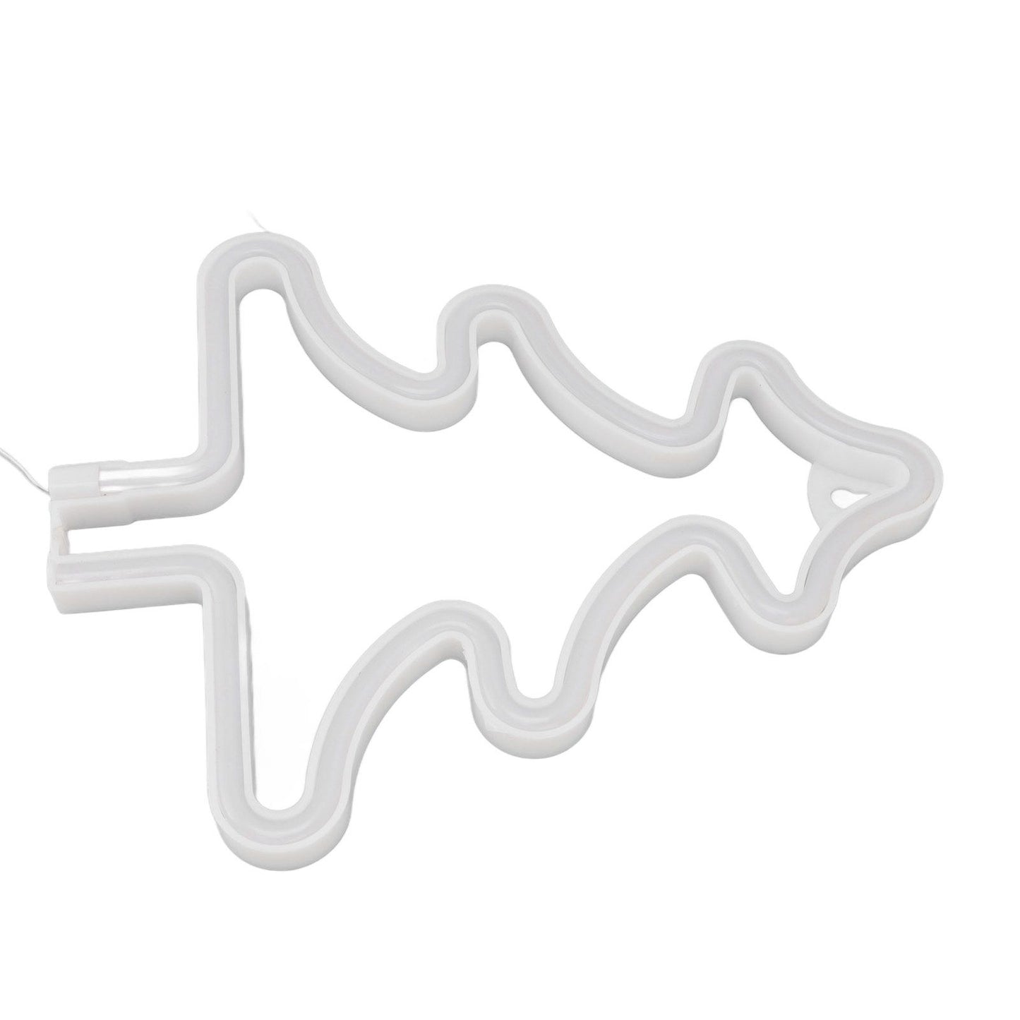 Christmas Neon Sign Christmas Tree Shape Neon Light USB Decorative Night Light for Desk Wall Display V1294-YM3119220144911-0421