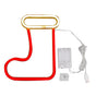 Christmas Neon Light LED Christmas Boot Neon Sign Light Battery Operated USB Charging Wall Decor Light for V1294-YM3119220145011-0421