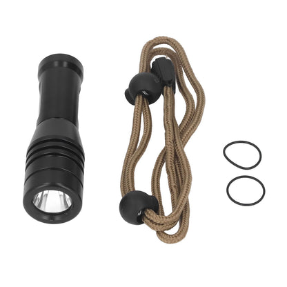 LED Diving Flashlight Aluminium Alloy IPX8 Waterproof White Light 800LM Underwater Flashlight for Underwater V1294-YM3119220145211-0421