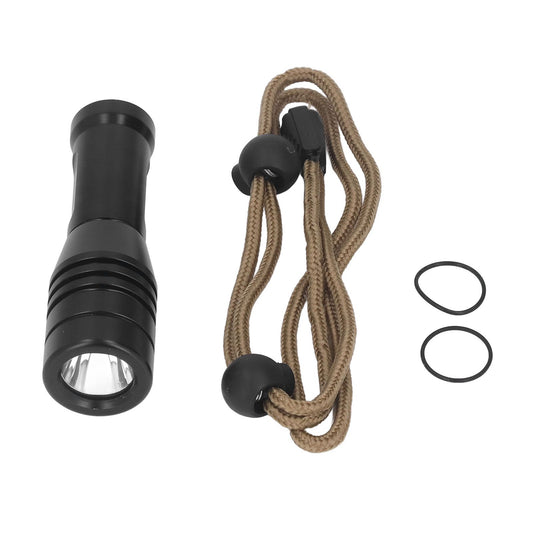 LED Diving Flashlight Aluminium Alloy IPX8 Waterproof White Light 800LM Underwater Flashlight for Underwater V1294-YM3119220145211-0421