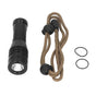 LED Diving Flashlight Aluminium Alloy IPX8 Waterproof White Light 800LM Underwater Flashlight for Underwater V1294-YM3119220145211-0421