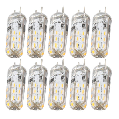 10 Pcs G4 LED Bulbs Bi Pin Base Silicone Warm White 3000K 1.5W AC220V 110LM Landscape Bulbs Replacement V1294-YM3119220145711-0421