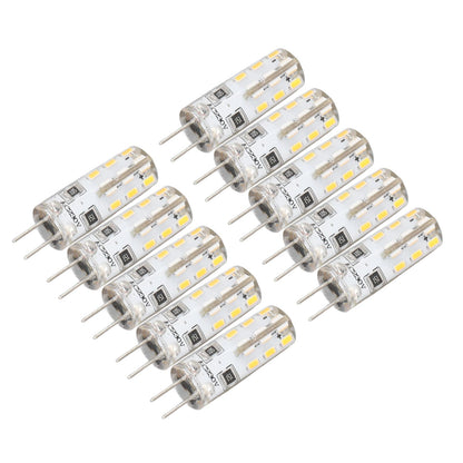 10 Pcs G4 LED Bulbs Bi Pin Base Silicone Warm White 3000K 1.5W AC220V 110LM Landscape Bulbs Replacement V1294-YM3119220145711-0421