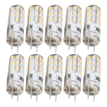 10 Pcs G4 LED Bulbs Bi Pin Base Silicone Warm White 3000K 1.5W AC220V 110LM Landscape Bulbs Replacement V1294-YM3119220145711-0421