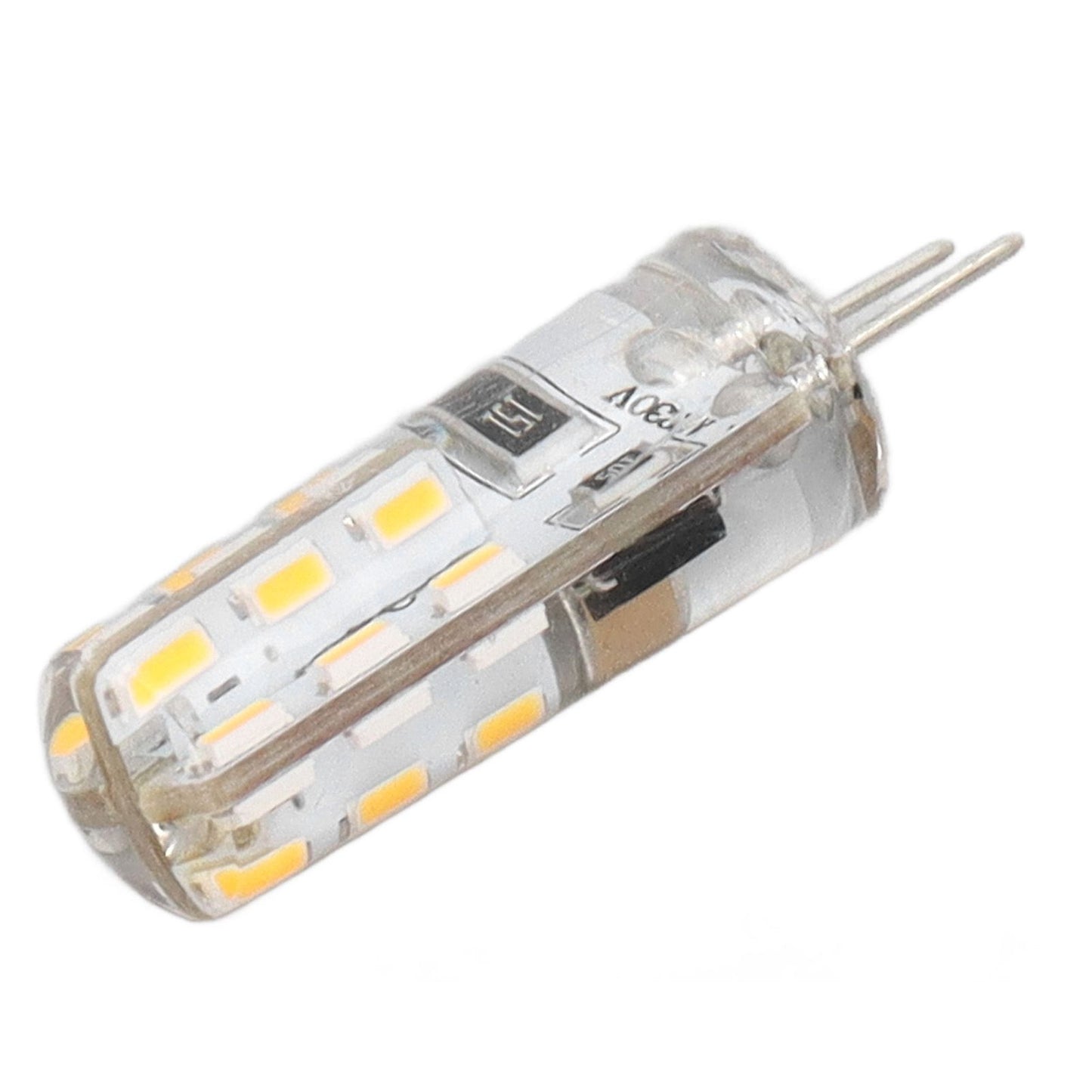 10 Pcs G4 LED Bulbs Bi Pin Base Silicone Warm White 3000K 1.5W AC220V 110LM Landscape Bulbs Replacement V1294-YM3119220145711-0421