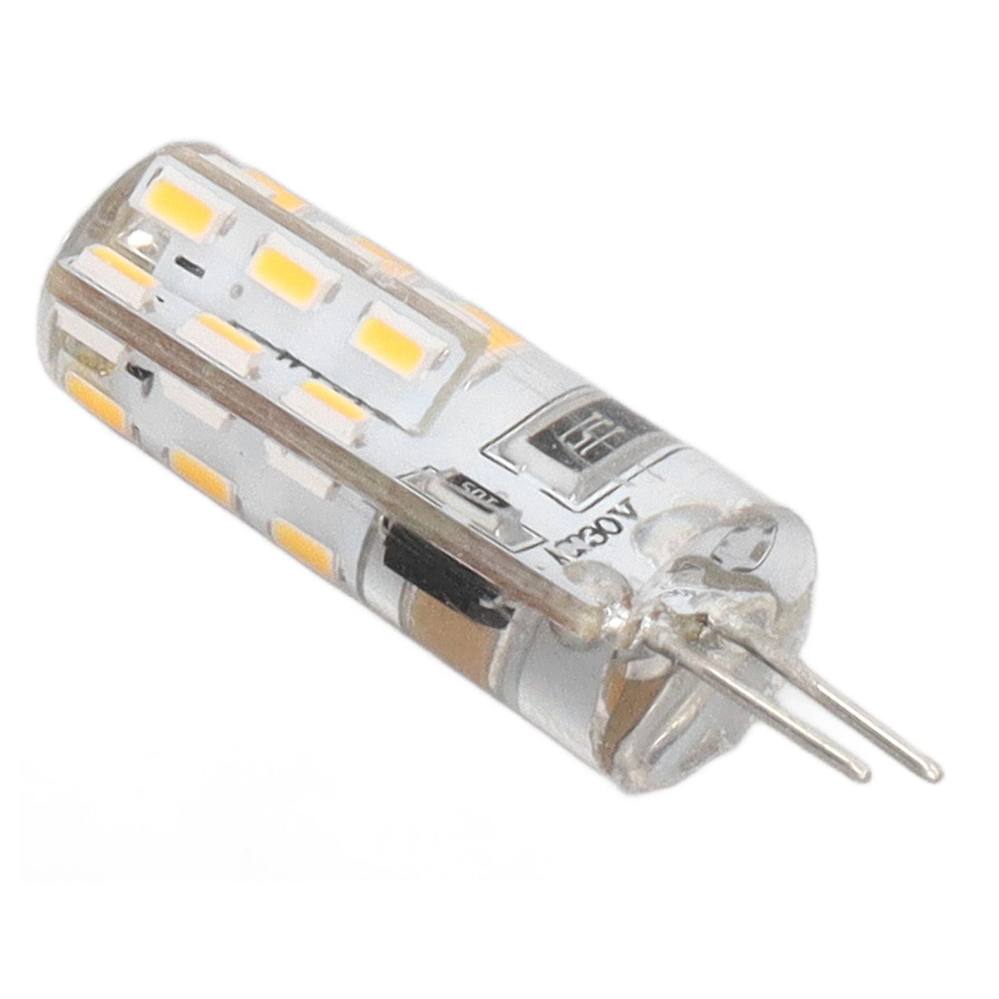 10 Pcs G4 LED Bulbs Bi Pin Base Silicone Warm White 3000K 1.5W AC220V 110LM Landscape Bulbs Replacement V1294-YM3119220145711-0421