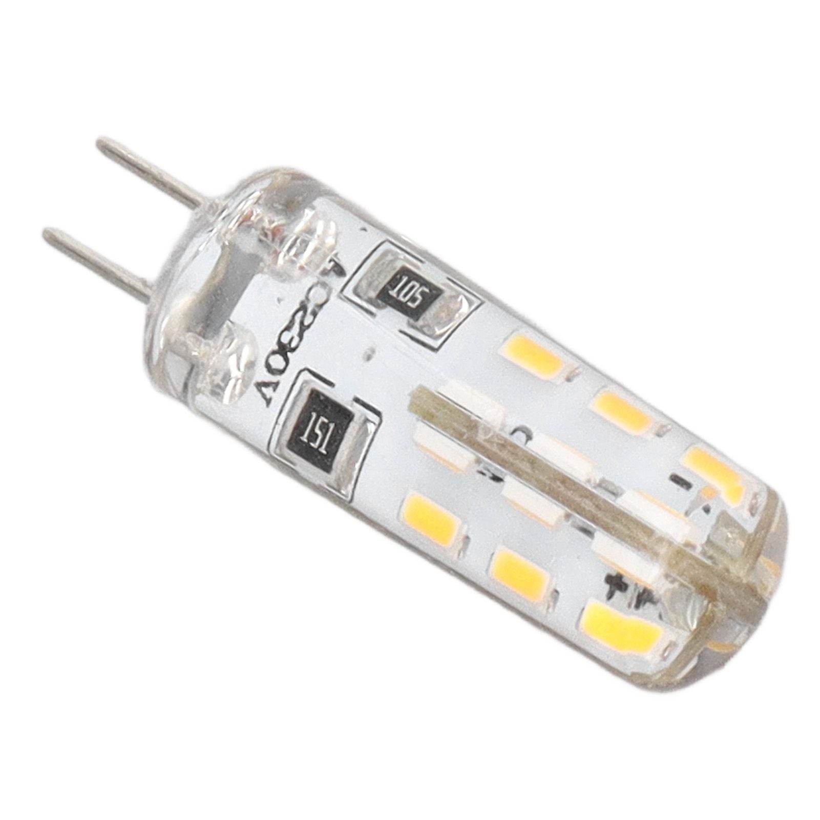 10 Pcs G4 LED Bulbs Bi Pin Base Silicone Warm White 3000K 1.5W AC220V 110LM Landscape Bulbs Replacement V1294-YM3119220145711-0421