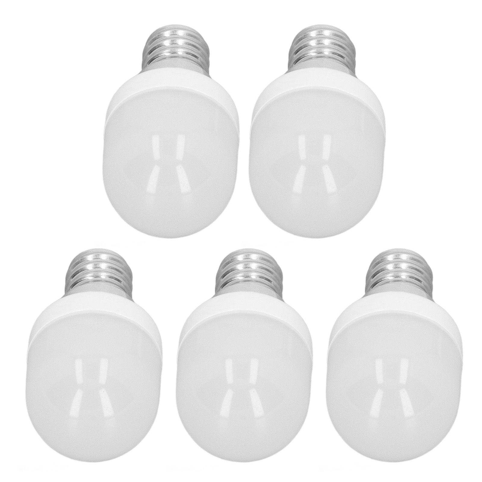 5Pcs Ceiling Light Bulbs 1.5W High Temp Resistant White 75 Luminous Flux E12 Base LED Bulbs for Office V1294-YM3119220145912-0421