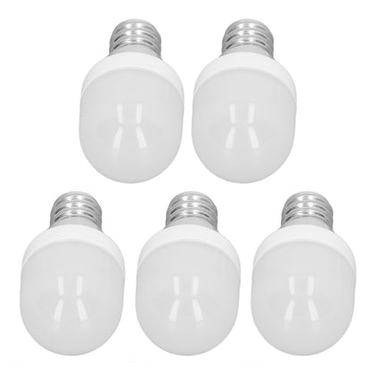 5pcs Light Bulbs E12 Thread Soft Light 1.5W 75LM LED Light Bulbs for Desk Lamp Ceiling Fan Lamp Wall Lamp V1294-YM3119220146011-0421