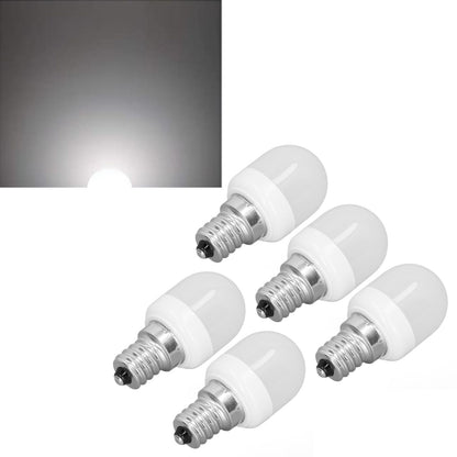 5pcs Light Bulbs E12 Thread Soft Light 1.5W 75LM LED Light Bulbs for Desk Lamp Ceiling Fan Lamp Wall Lamp V1294-YM3119220146011-0421