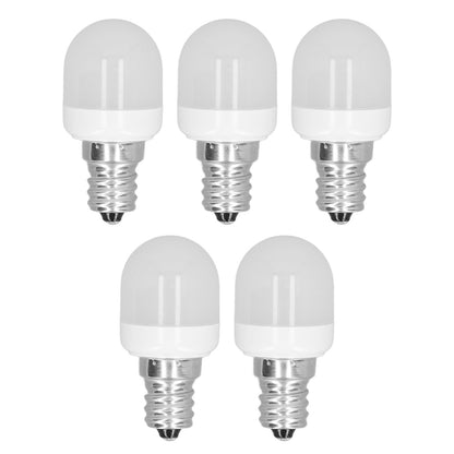 5pcs Light Bulbs E12 Thread Soft Light 1.5W 75LM LED Light Bulbs for Desk Lamp Ceiling Fan Lamp Wall Lamp V1294-YM3119220146012-0421