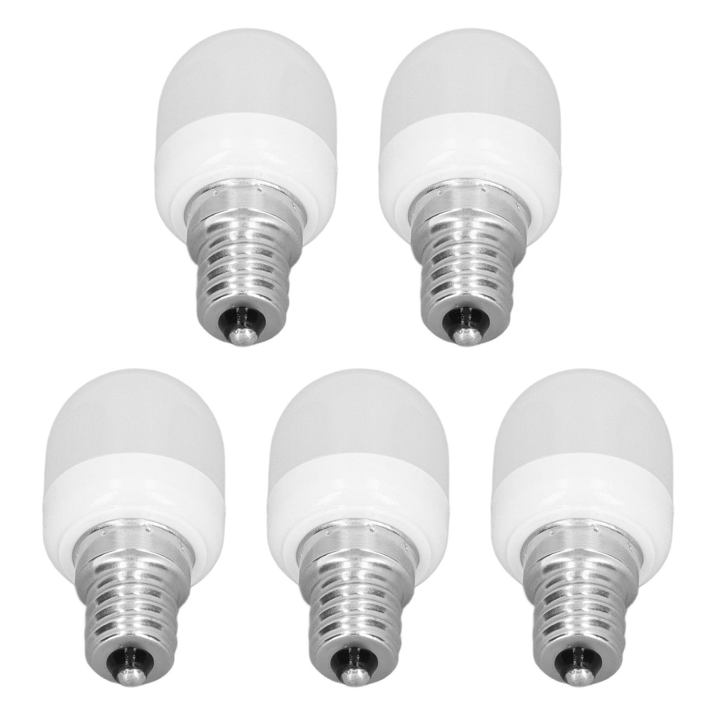 5pcs Light Bulbs E12 Thread Soft Light 1.5W 75LM LED Light Bulbs for Desk Lamp Ceiling Fan Lamp Wall Lamp V1294-YM3119220146012-0421