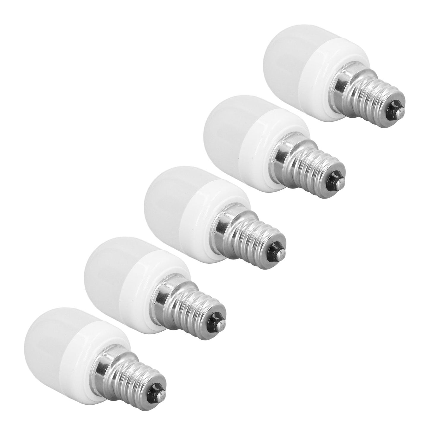 5pcs Light Bulbs E12 Thread Soft Light 1.5W 75LM LED Light Bulbs for Desk Lamp Ceiling Fan Lamp Wall Lamp V1294-YM3119220146012-0421