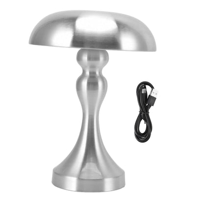 Table Lamp Rechargeable Mushroom Shape 3 Speed Color Temperature Touch Stepless Dimming Night Light for Home V1294-YM3119220146312-0421