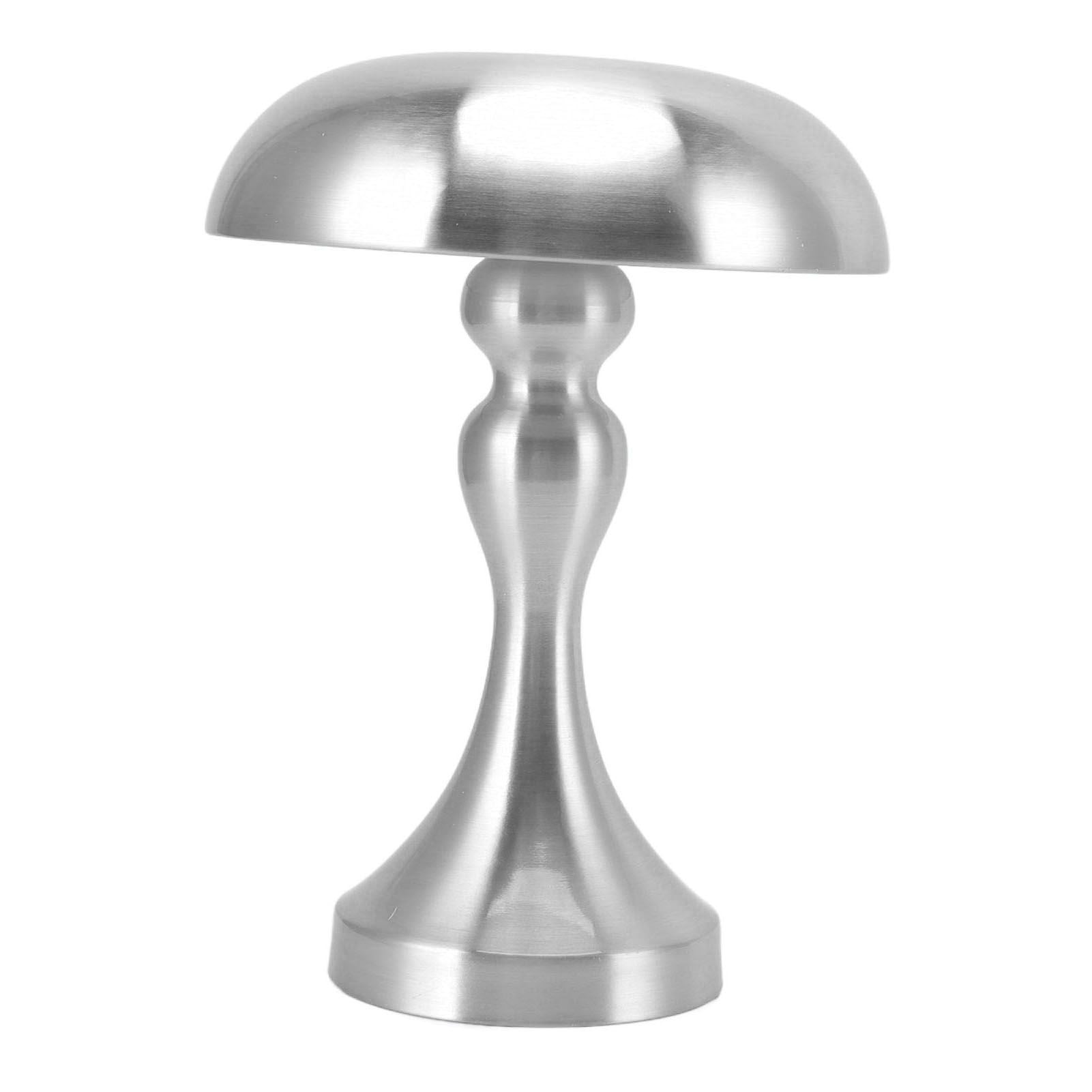 Table Lamp Rechargeable Mushroom Shape 3 Speed Color Temperature Touch Stepless Dimming Night Light for Home V1294-YM3119220146312-0421