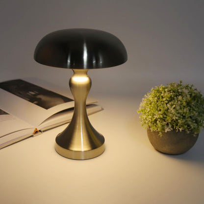 Table Lamp Rechargeable Mushroom Shape 3 Speed Color Temperature Touch Stepless Dimming Night Light for Home V1294-YM3119220146312-0421