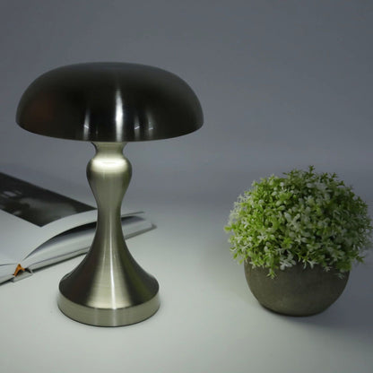 Table Lamp Rechargeable Mushroom Shape 3 Speed Color Temperature Touch Stepless Dimming Night Light for Home V1294-YM3119220146312-0421