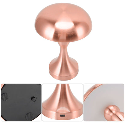 Table Lamp Rechargeable Mushroom Shape 3 Speed Color Temperature Touch Stepless Dimming Night Light for Home V1294-YM3119220146313-0421