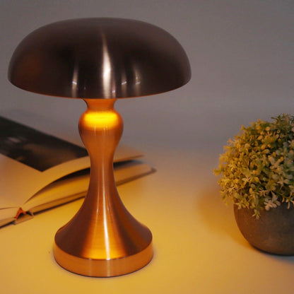 Table Lamp Rechargeable Mushroom Shape 3 Speed Color Temperature Touch Stepless Dimming Night Light for Home V1294-YM3119220146313-0421