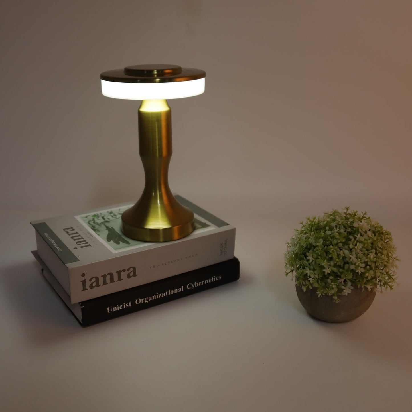 Portable LED Table Lamp Touch Sensor 3 Color Temperatures Rechargeable Battery Powered Bedside Night Lamp for V1294-YM3119220147111-0421
