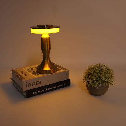 Portable LED Table Lamp Touch Sensor 3 Color Temperatures Rechargeable Battery Powered Bedside Night Lamp for V1294-YM3119220147111-0421