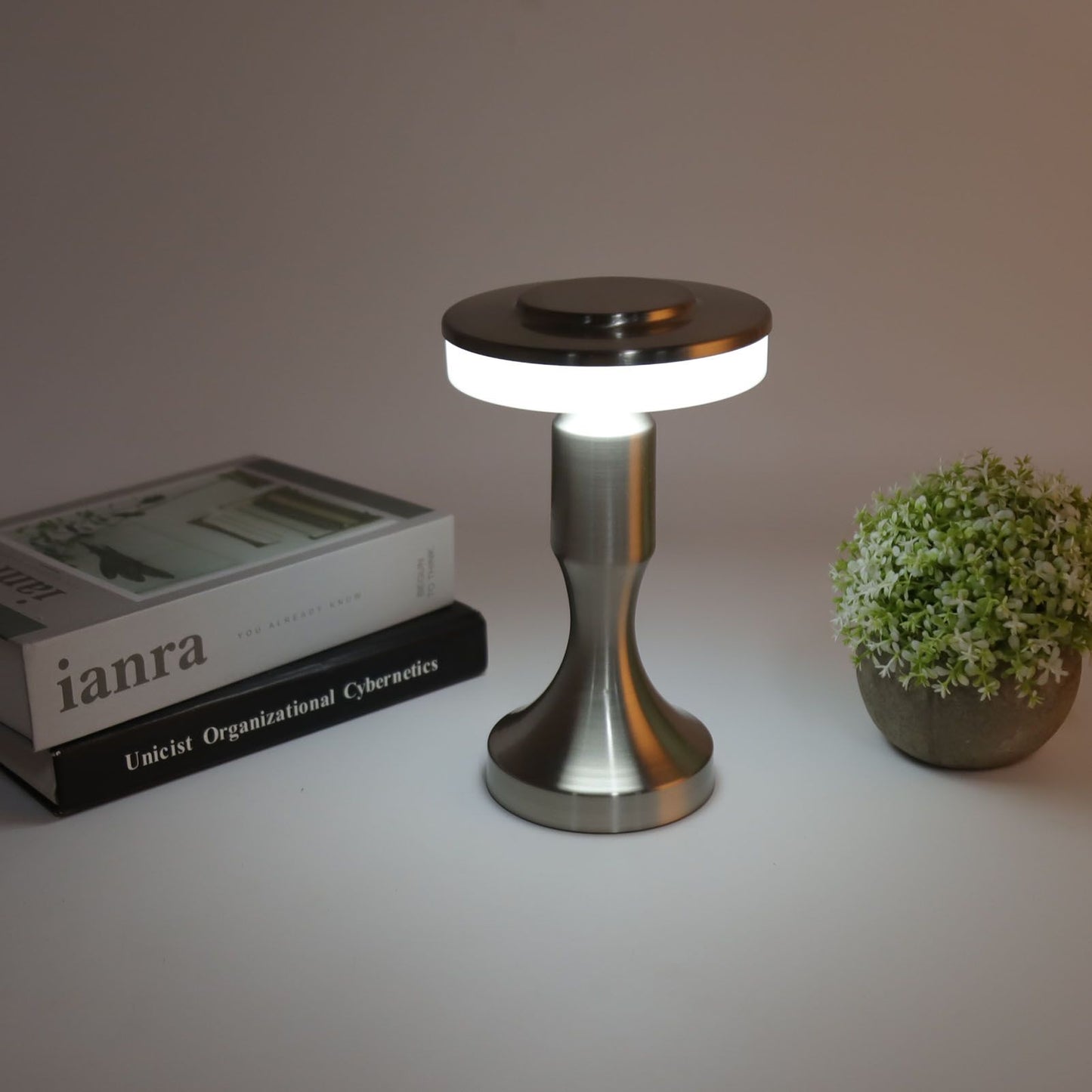 Portable LED Table Lamp Touch Sensor 3 Color Temperatures Rechargeable Battery Powered Bedside Night Lamp for V1294-YM3119220147112-0421