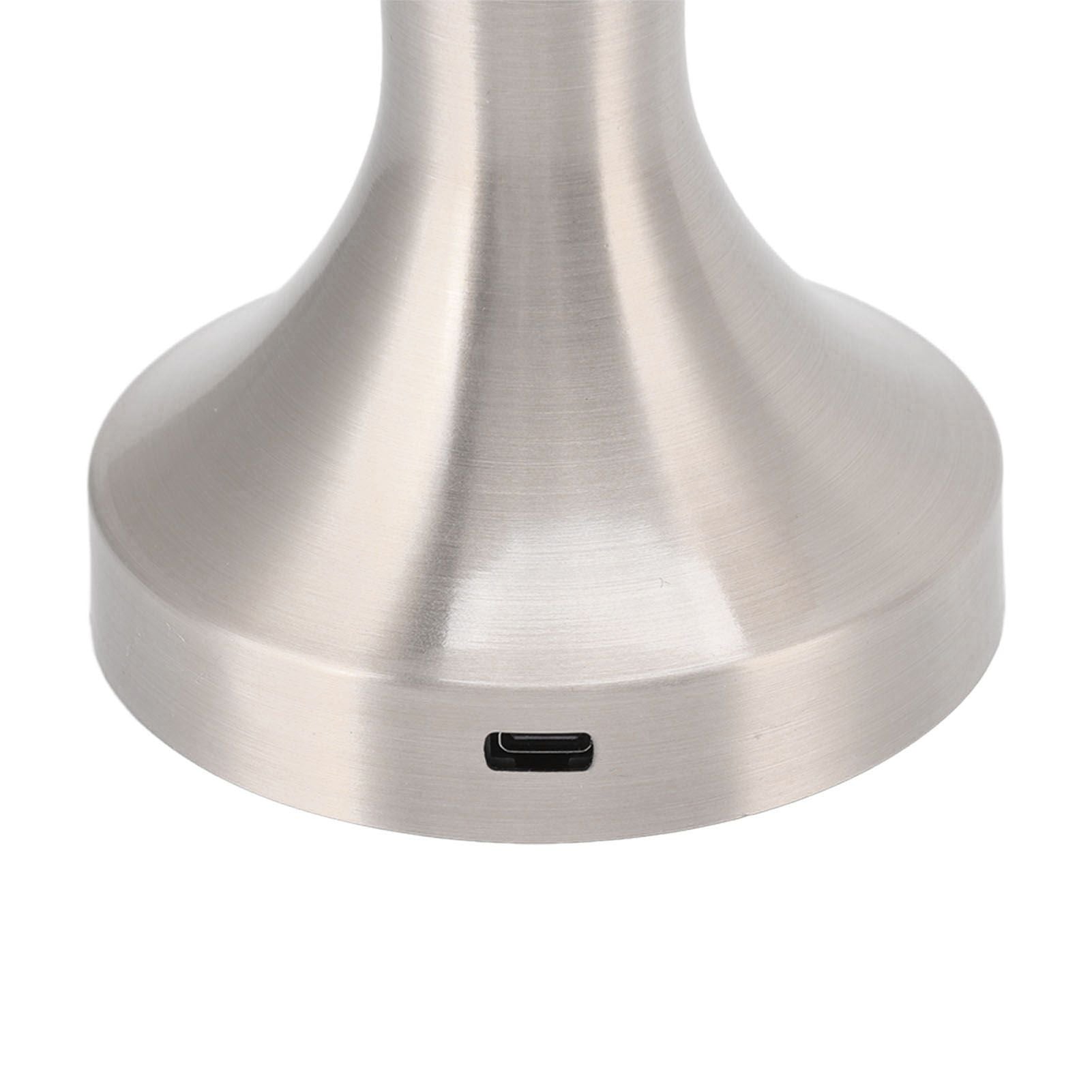 Portable LED Table Lamp Touch Sensor 3 Color Temperatures Rechargeable Battery Powered Bedside Night Lamp for V1294-YM3119220147112-0421