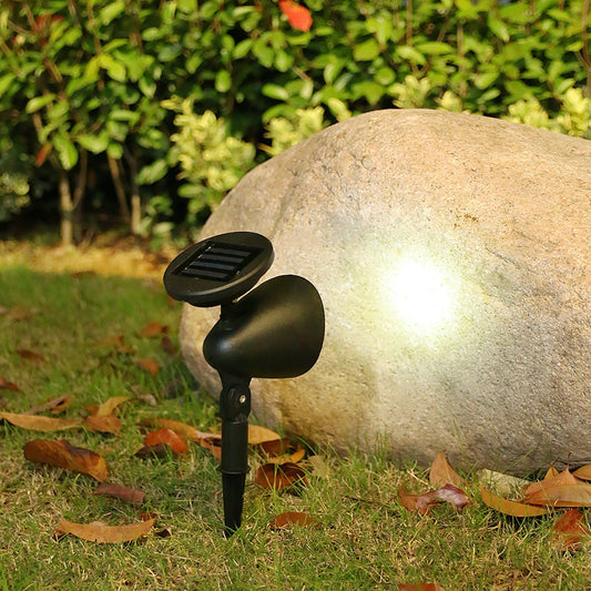 Outdoor Solar Spotlight LED Lamp Waterproof Garden Lamp Ground Lawn Light for Landscape White V1294-YM3119220147211-0421
