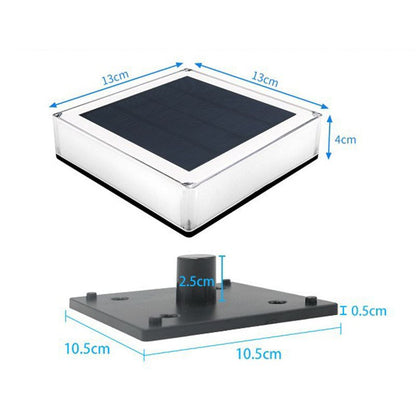 Solar LED Post Light High Brightness Waterproof Safe Stable Solar Post Lamp for Outdoor Courtyard Garden V1294-YM3119220147411-0421