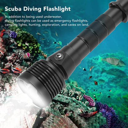 Strong Light Diving Flashlight 3600LM Long Range LED Dive Light Aluminum Alloy IPX8 Waterproof Diving Torch V1294-YM3119220147911-0421