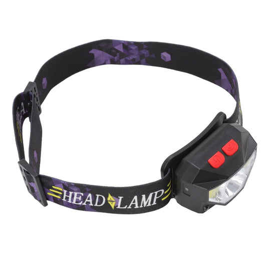 LED Outdoor Headlamp ABS Mini Multifunction USB Charging COB Sensor Head Flashlight V1294-YM3119220148111-0421