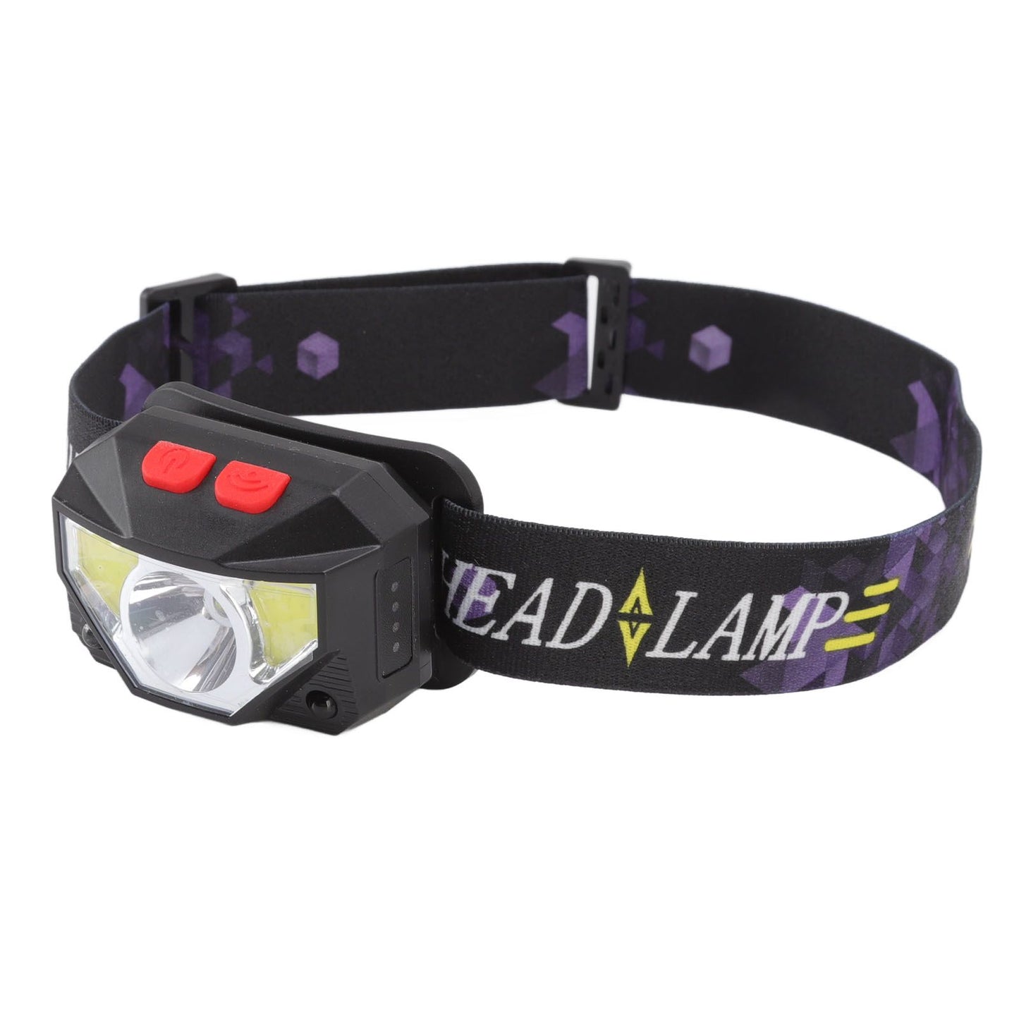 LED Outdoor Headlamp ABS Mini Multifunction USB Charging COB Sensor Head Flashlight V1294-YM3119220148111-0421