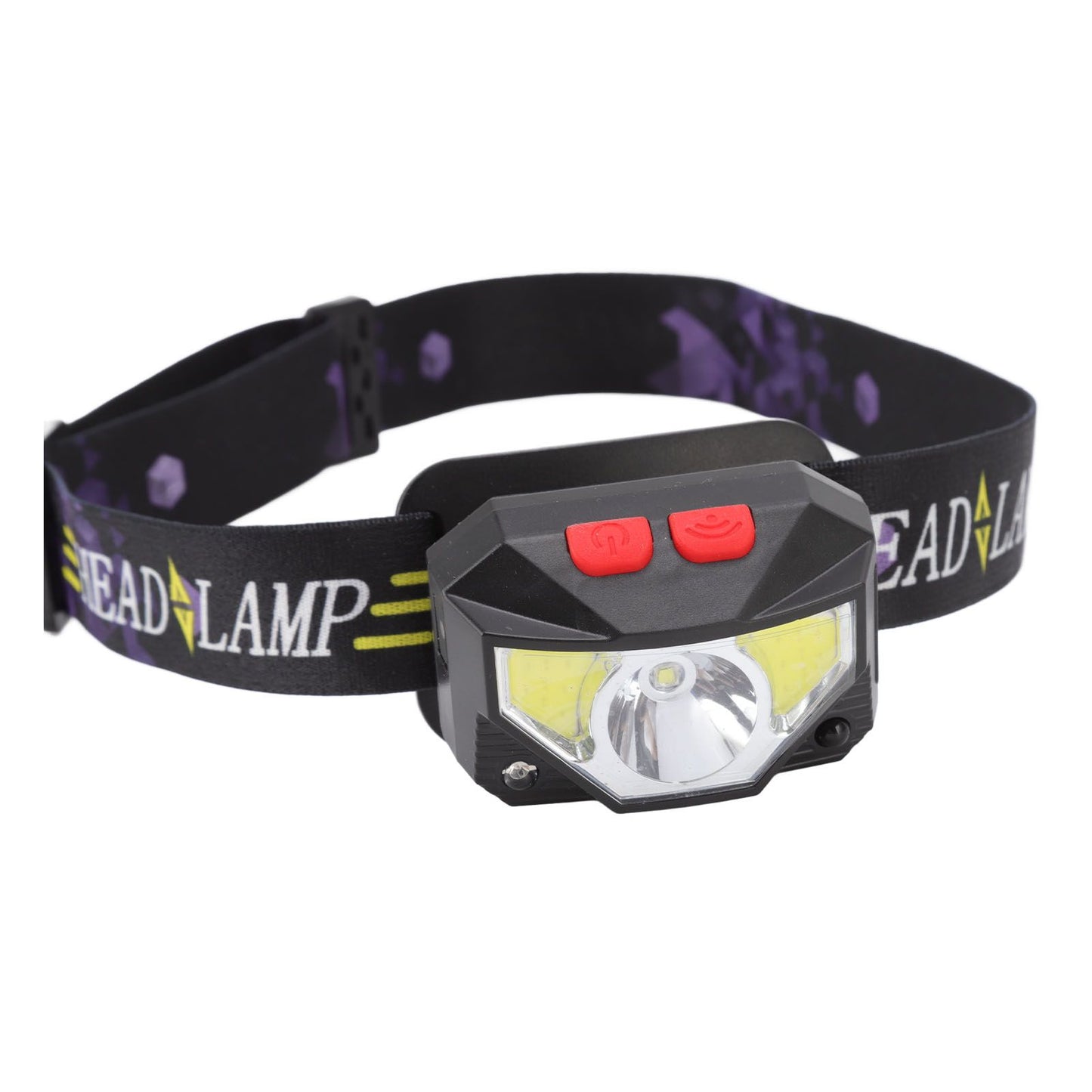 LED Outdoor Headlamp ABS Mini Multifunction USB Charging COB Sensor Head Flashlight V1294-YM3119220148111-0421