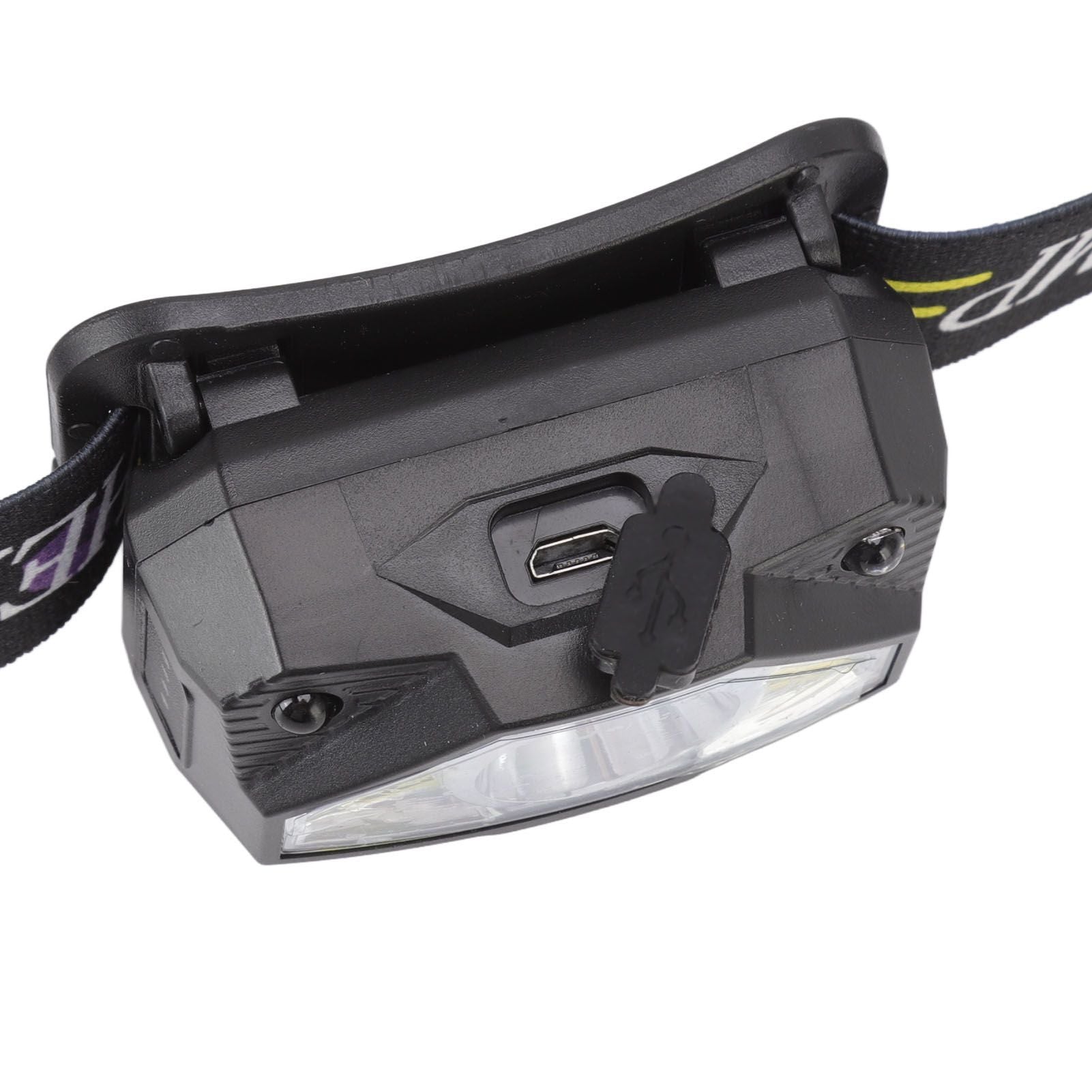 LED Outdoor Headlamp ABS Mini Multifunction USB Charging COB Sensor Head Flashlight V1294-YM3119220148111-0421
