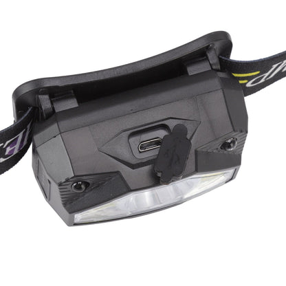 LED Outdoor Headlamp ABS Mini Multifunction USB Charging COB Sensor Head Flashlight V1294-YM3119220148111-0421