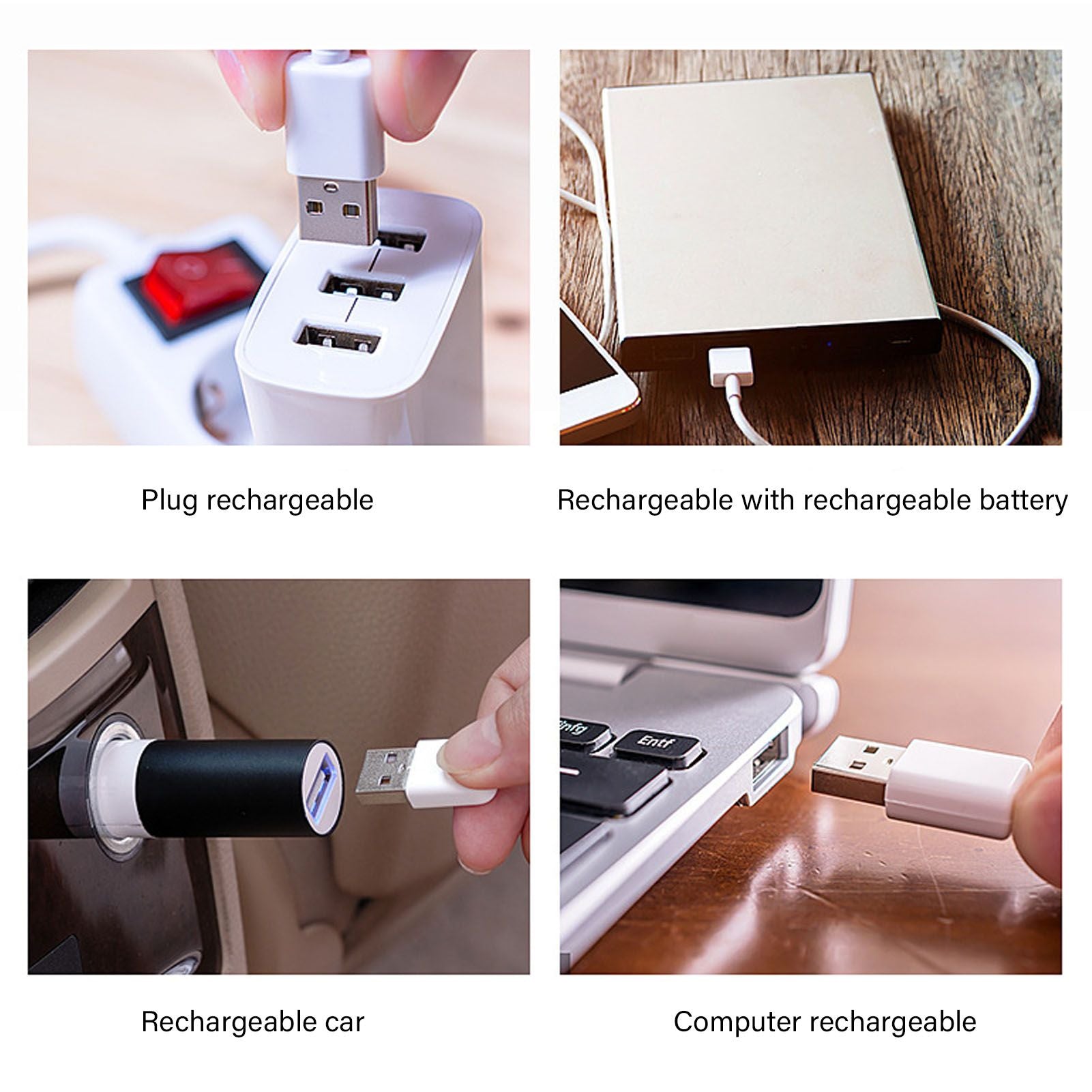 LED Outdoor Headlamp ABS Mini Multifunction USB Charging COB Sensor Head Flashlight V1294-YM3119220148111-0421
