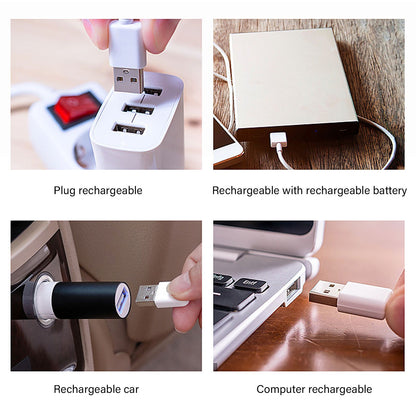 LED Outdoor Headlamp ABS Mini Multifunction USB Charging COB Sensor Head Flashlight V1294-YM3119220148111-0421