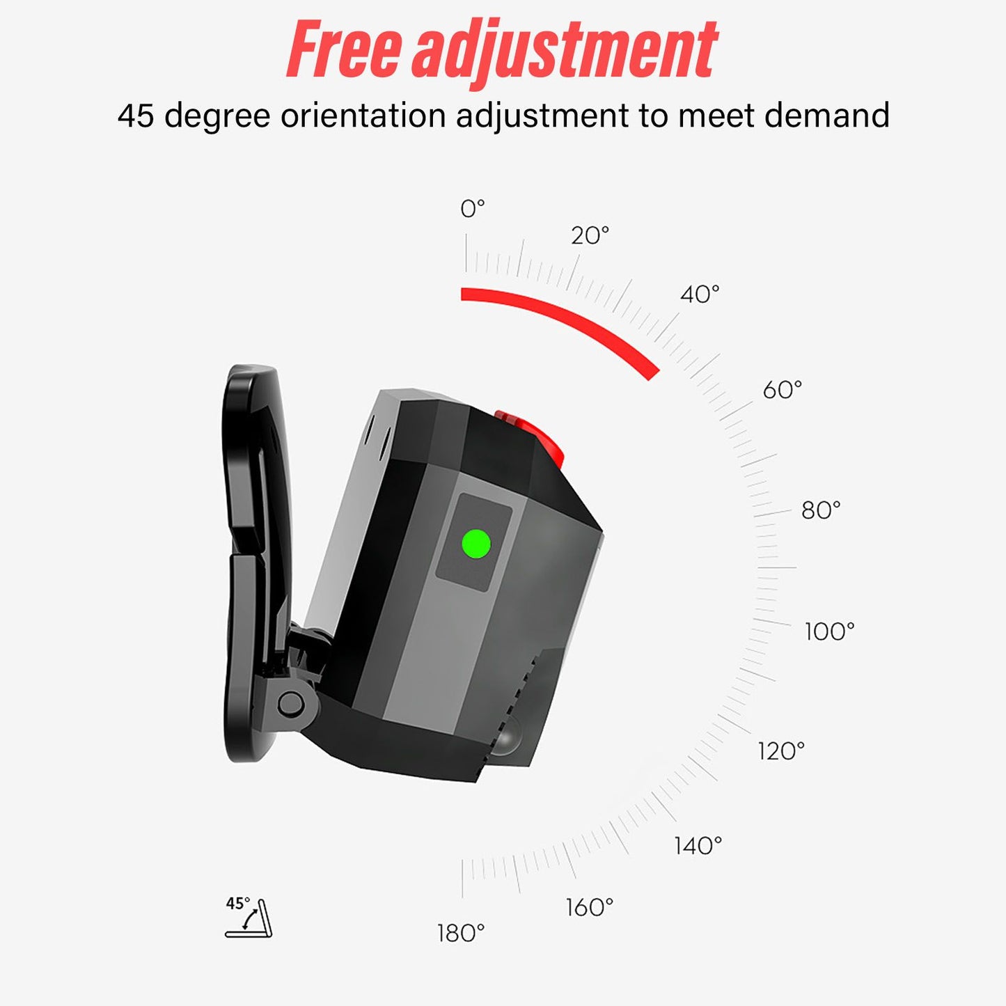 LED Outdoor Headlamp ABS Mini Multifunction USB Charging COB Sensor Head Flashlight V1294-YM3119220148111-0421