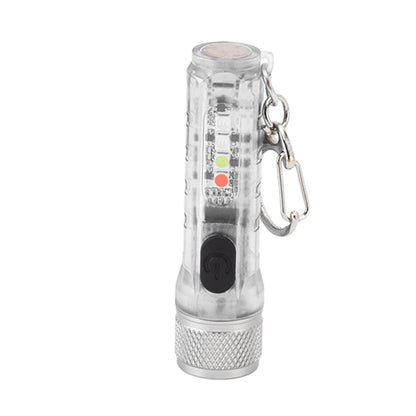 Keychain Flashlight Long Range Super Bright LED Flashlight USB Rechargeable Mini Flashlight for Outdoor M300 V1294-YM3119220148411-0421