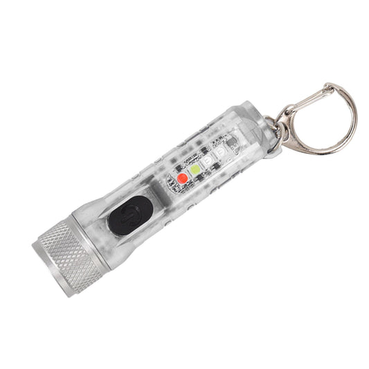 Keychain Flashlight Long Range Super Bright LED Flashlight USB Rechargeable Mini Flashlight for Outdoor M300 V1294-YM3119220148411-0421