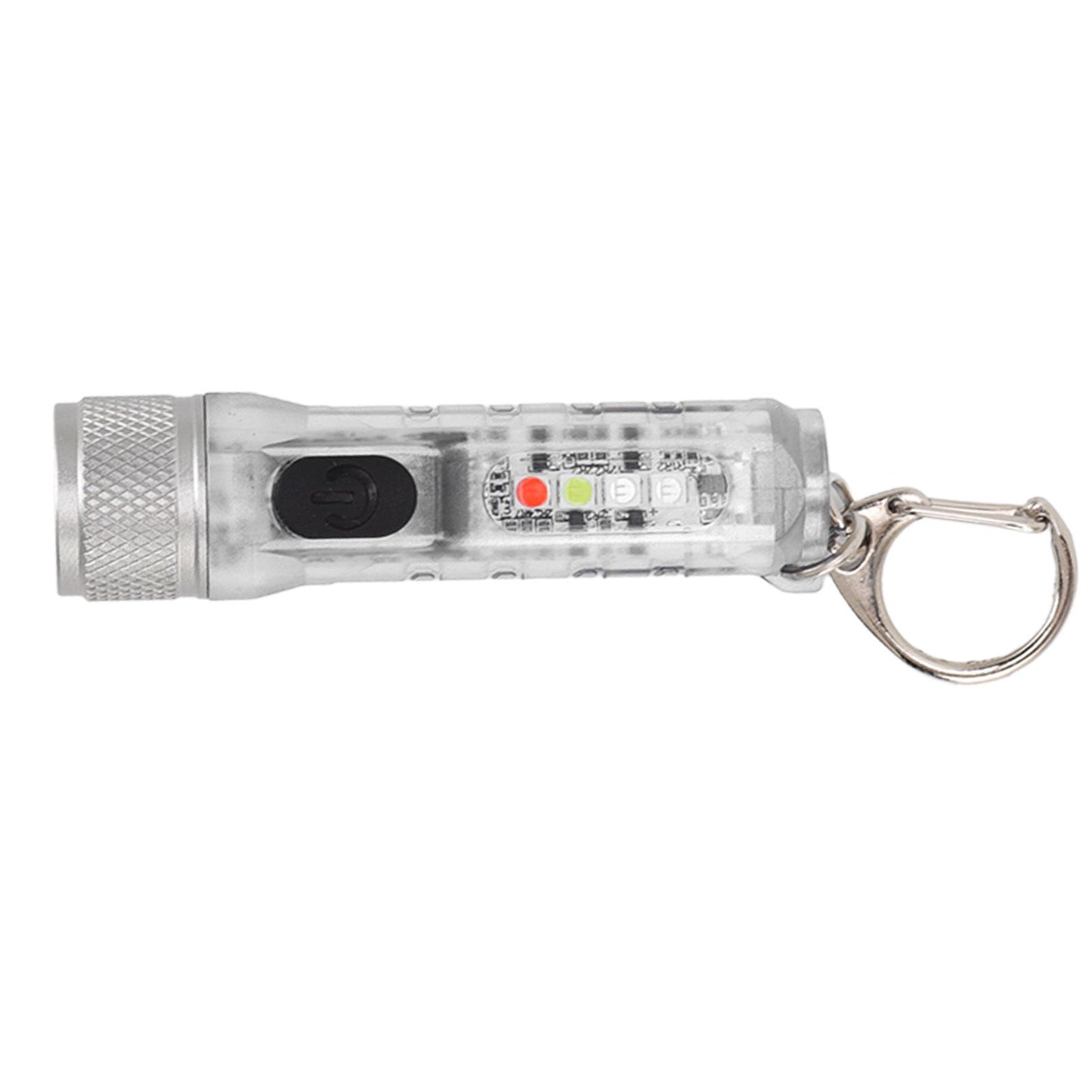 Keychain Flashlight Long Range Super Bright LED Flashlight USB Rechargeable Mini Flashlight for Outdoor M300 V1294-YM3119220148411-0421