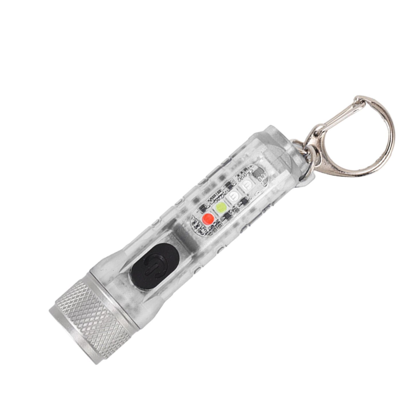 Keychain Flashlight Long Range Super Bright LED Flashlight USB Rechargeable Mini Flashlight for Outdoor M300 V1294-YM3119220148411-0421