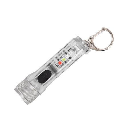 Keychain Flashlight Long Range Super Bright LED Flashlight USB Rechargeable Mini Flashlight for Outdoor M300 V1294-YM3119220148411-0421