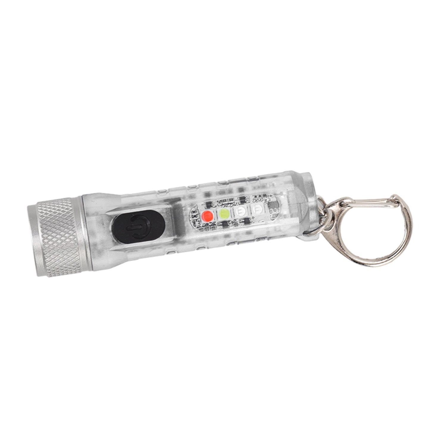 Keychain Flashlight Long Range Super Bright LED Flashlight USB Rechargeable Mini Flashlight for Outdoor M300 V1294-YM3119220148411-0421